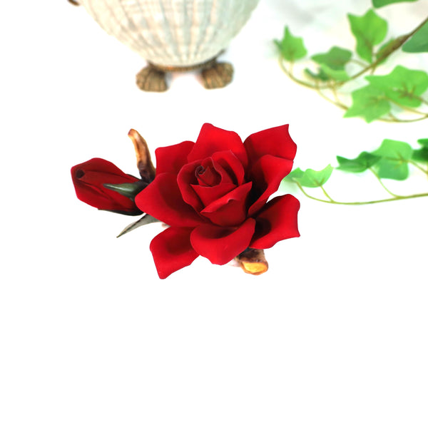 Two Red Roses a stem