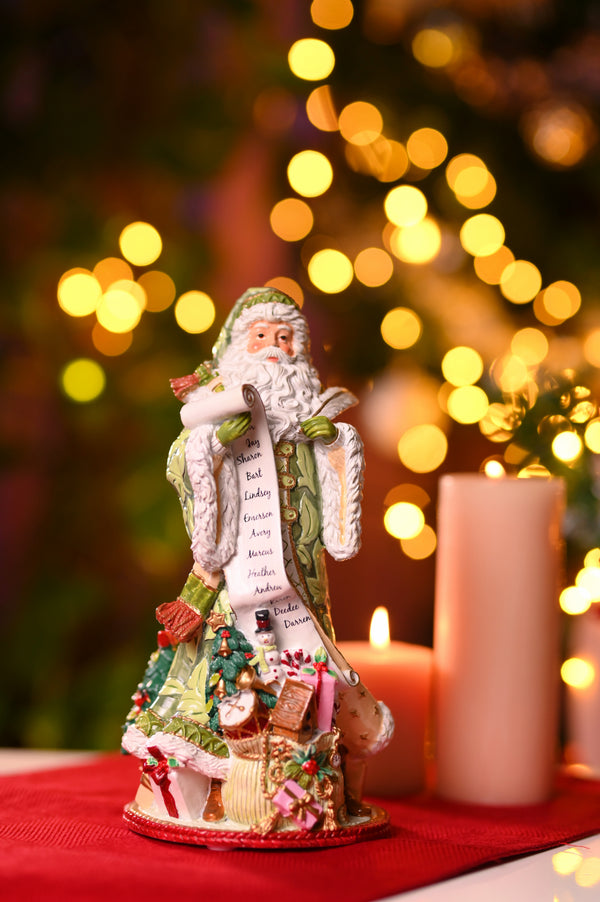 Handmade Italian Santa Figurine – Festive Christmas Decor