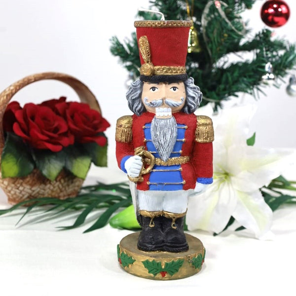 Handmade long lasting Candle  ''Nutcracker'' made in Russia.