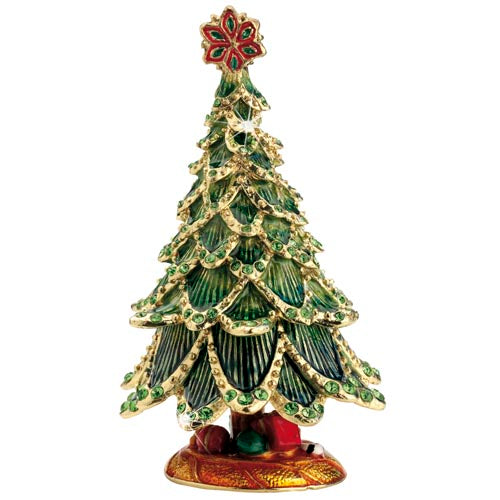 Handmade miniature Christmas Tree trinket made in the UK.